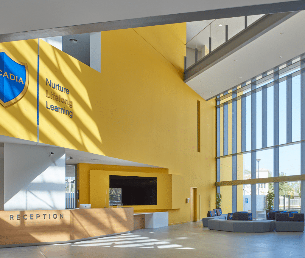 GAJ’s Arcadia High School designed project is first in the region to achieve LEED Gold
