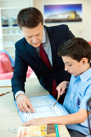 The Arcadia Preparatory School students have the write ingredients for success